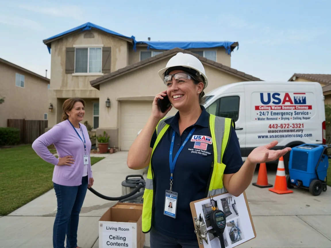 Ceiling Water Damage Restoration Wellsville, KS FAQs