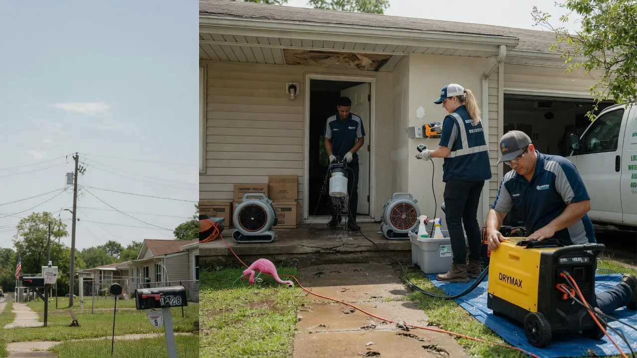 Storm Damage Water Removal in Wellsville, KS near me